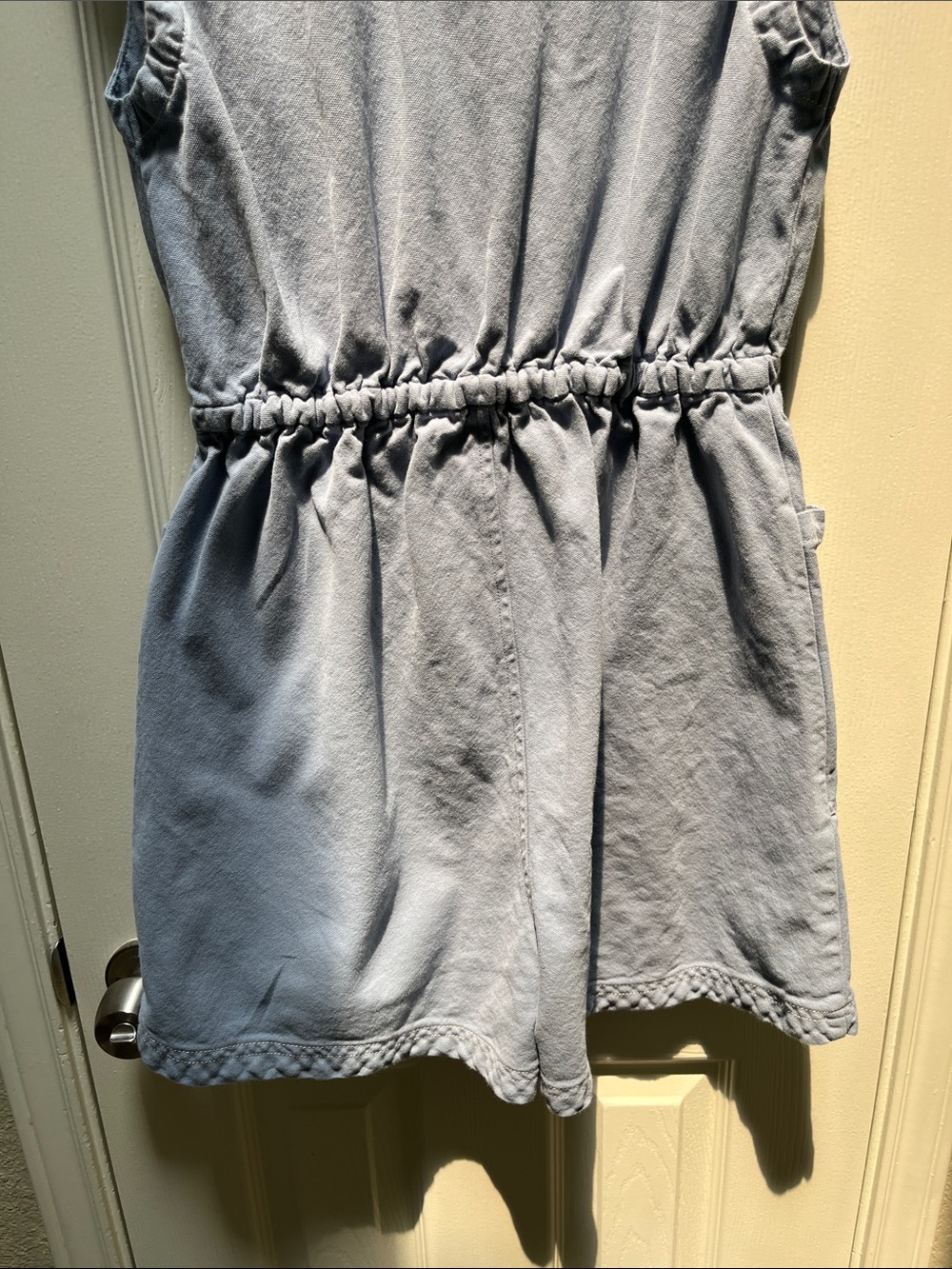 Noble Adult tank suit romper Pebble blue jumpsuit large - Picture 7 of 9